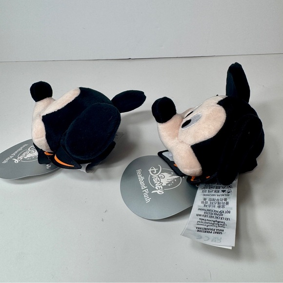 NWT. Disney Plush - Build A Headband - Vampire Mickey Mouse Halloween set of 2. - Picture 4 of 8